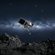 Concepto artístico de OSIRIS-REx acercándose a Bennu para la maniobra